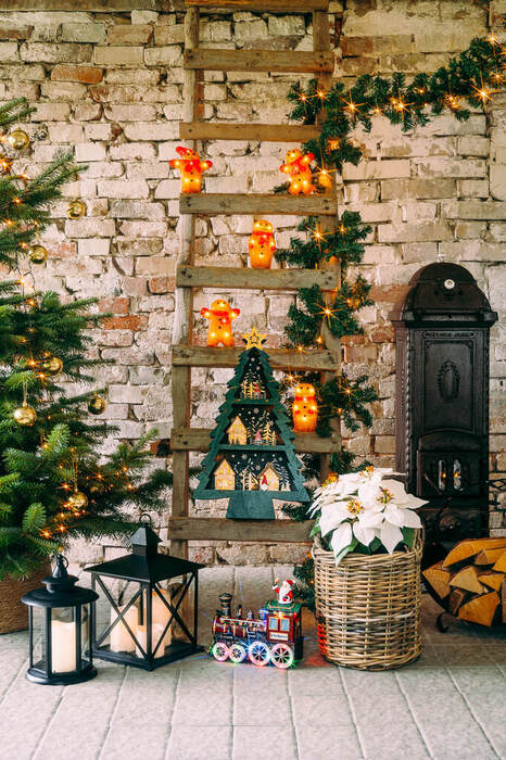 Ljusslinga Pepparkaksgubbe 40 LED Stemning